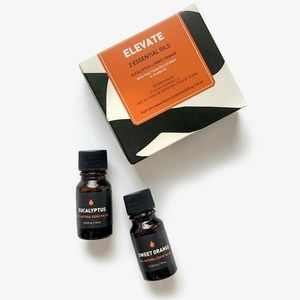 Elevate Essential Oil Gift Set 2 Pack Sweet Orange, Eucalyptus